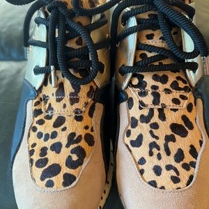 size 9 | Steve Madden Sneakers | Leopard Print